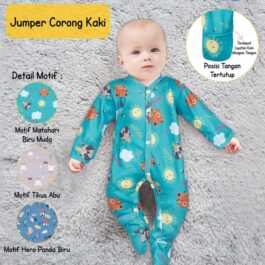 Clency Baby Jumper Corong Kaki