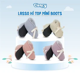 Clency Sepatu Soft Lasso Hi Top Mini Boots