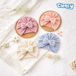 Clency Bloom Baby Turban Soft Lasso