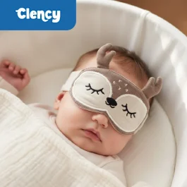 Clency Eye Mask Bordir Sleep Untuk Bayi Motif Hewan