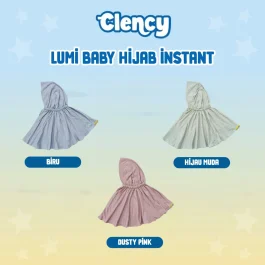 Clency Lumi Baby Hijab Instant