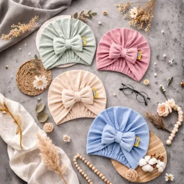 Clency Luna Baby Turban Cotton Rayon Newborn
